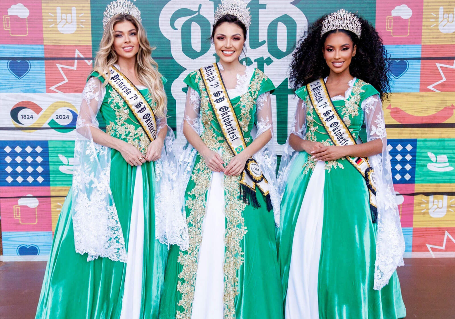 Realeza da São Paulo Oktoberfest celebra a diversidade do festival e os 200 anos da imigração alemã no Brasil.